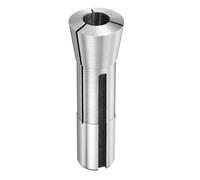 sourcing map R8 15mm (19/32") Round Collet 7/16-20UNF Thread R8 Precision Round Spring Collet Mill Chuck Holder 0.015mm Accuracy for CNC Engraving Machine Milling Lathe Tool, Silver