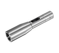 sourcing map R8 Shank to MT3 Morse Taper Sleeve Chuck Arbor Reducing Adapter for Lathe Milling Drill 7/16-20UNF Thread 45# Steel