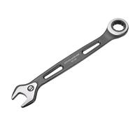 sourcing map Ratcheting Combination Wrench 18mm Metric 12 Point CR-V Electrophoresis Double Box Open-Ended Ratchet Wrenches with 72 Tooth 5° Swing Industrial Grade Spanner Tool for Repair