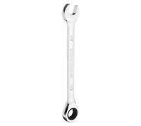sourcing map Ratcheting Wrench 1/2 Inch Box and Open End 45# Carbon Steel Chromium Plated 12-Point 72-Teeth Combination Wrench for Home Auto Repair Machine Maintenance