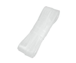 sourcing map Rate 2:1 15mm Dia Clear Polyolefin Heat Shrinkable Tube 6M 19.7Ft