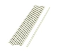 sourcing map RC Airplane 100mm x 2mm Stainless Steel Round Rod 10 Pcs