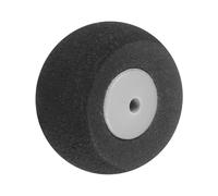 sourcing map RC Airplane Wheels 0.79" OD 0.43" Thickness 0.08" Hole RC Airplane, Aircraft PU Sponge Wheels, Tire Tail Undercarriage RC Foam Replacement Kit for DIY Plane Helicopter, Pack of 4