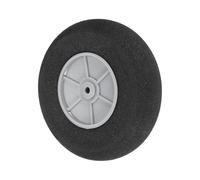 sourcing map RC Airplane Wheels 2.56"OD x 0.73"T Aircraft Sponge Wheels Foam Wheel Replacement for DIY RC Model Plane 1 Pcs