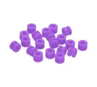 sourcing map RC Anti Vibration Rubber Balls RC Rubber Damper Balls for RC F4 F7 Flight Controller Gimbal M3x4.6mm Shock Absorption Balls,RC Models DIY Drone Accessories,Pack of 20 (Purple)