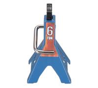 sourcing map RC Car Jack Stands, 1/10 RC Scale Jack Toy Stands 6 Ton Metal Toy Accessories Decoration Simulation for SCX10 D90 CC01 Rc Truck Crawler Car, Blue, 1 Pcs