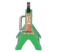sourcing map RC Car Jack Stands, 1/10 RC Scale Jack Toy Stands 6 Ton Metal Toy Accessories Decoration Simulation for SCX10 D90 CC01 Rc Truck Crawler Car, Green, 1 Pcs