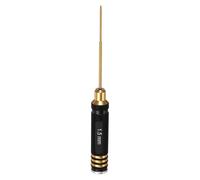 sourcing map RC Hex Screwdriver 1.5mm Titanium Hexagon Screwdrivers Wrench Steel RC Hex Driver Repair Tool for RC Models Car Helicopter Boat