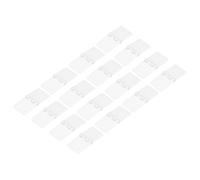 sourcing map RC Hinges 0.9 Inch x 0.5 Inch Adjustable Model Airplane Remote Control Aircraft Wings Parts Square Plastic Loose-Leaf 16 Pcs