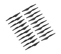 sourcing map RC Propellers Blade Prop 2 Vane 7.6cm Dia Plastic Black Low-Noise for DJI RC Airplane DIY Aircraft Drone, 5 Set