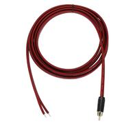sourcing map RCA to Bare Wire Open End Audio Cable, 9.8ft (3 Meter) 14AWG Gold Plated Audio Cable, RCA Extension Wire for Guitar, Speakers