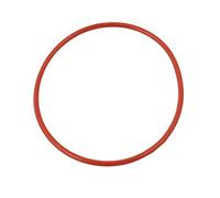 sourcing map Red 45mm x 1.5mm Silicone Rubber Gasket O Ring Sealing Ring Heat Resistant