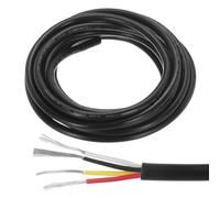 sourcing map Red Black Yellow White Wire 4pin Extension Cable Cord Electrical Wire 20 AWG Parallel Wire Oxygen-Free Copper 10Ft Length for LED Strip Light