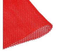 sourcing map Red Speaker Mesh Grill Cloth (not Cane Webbing) Stereo Box Fabric Dustproof Cloth 50cm x 140cm 20" x 55"