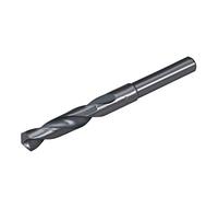 sourcing map Reduced Shank Drill Bit 14.5mm High Speed Steel HSS 6542 Black Oxide with 1/2 Inch Straight Shank