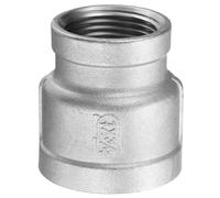 sourcing map Reducing Coupling 1" x 3/4" NPT Female Threaded 304 Stainless Steel Reducer Taper Cast Pipe Fitting Adopts for Water Oil Gas Tube