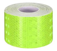 sourcing map Reflective Tape 2" x33ft Adhesive Night Safety Warning Tapes Outdoor Bicycle Adhesive Reflector Stickers for Vehicles Trailers Trucks Bike Cars Signs, Fluorescent Green