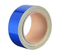 sourcing map Reflective Tape Blue, 50mm x 25m, Outdoor Waterproof Warning Tape for Bikes, RV, and Boat Striping Marking