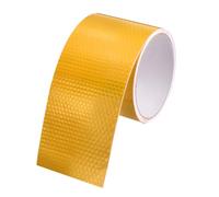 sourcing map Reflective Tape Caution Warning Sticker Adhesive Tape, 2 Inch x 10 Ft Waterproof PVC Marking Tape for Trailers Motorcycle Steps Floor Boats Outdoor Floor, Yellow