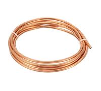 sourcing map Refrigeration Tubing 1/8" OD x 5/64" ID x 6.5 Ft Length Soft Coil Copper Tubing