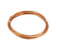 sourcing map Refrigeration Tubing, 3/32" OD x 3/64" ID x 9.8 Ft Soft Coil Copper Tubing