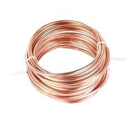 sourcing map Refrigeration Tubing 5mm OD x 4mm ID x 19.5Ft Length Copper Tubing Coil