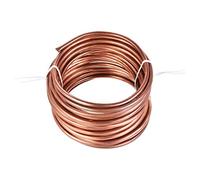 sourcing map Refrigeration Tubing 5mm OD x 4mm ID x 24.5Ft Length Copper Tubing Coil