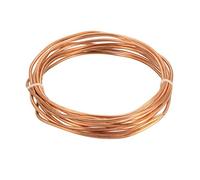 sourcing map Refrigeration Tubing, 7/64" OD x 1/16" ID x 9.8 Ft Soft Coil Copper Tubing