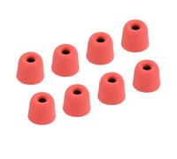 sourcing map Replacement Foam Ear Tips Earbuds Bud 3-4mm Middle Size Earbuds Tips for Earphones Red 8 Pcs