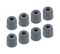 sourcing map Replacement Foam Ear Tips Earbuds Bud 3-4mm Small Size Earbuds Tips for Earphones Silver 8 Pcs