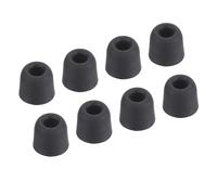 sourcing map Replacement Foam Ear Tips Earbuds Bud 4.7-5.5mm Middle Size Earbuds Tips for Earphones Black 8 Pcs