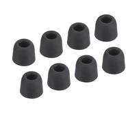 sourcing map Replacement Foam Ear Tips Earbuds Bud 5.1-6mm Middle Size Earbuds Tips for Earphones Black 8 Pcs