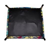 sourcing map Repotting Mat 29.5" x 29.5" Oxford Cloth Waterproof Plant Repotting Mat Foldable Portable Gardening Potting Tray with Metal Buckle for Indoor Plant Change Soil, Multicolor