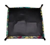 sourcing map Repotting Mat 39.4" x 39.4" Oxford Cloth Waterproof Plant Repotting Mat Foldable Portable Gardening Potting Tray with Metal Buckle for Indoor Plant Change Soil, Multicolor