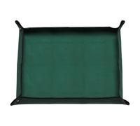 sourcing map Repotting Mat 39.4" x 59.1" Oxford Cloth Waterproof Plant Repotting Mat Foldable Portable Gardening Potting Tray with Metal Buckle for Indoor Plant Change Soil, Dark Green