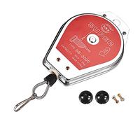 sourcing map Retractable Spring Balancer Tool Holder Hanging Equipment 3.3-6.6lbs (1.5-3kg) Red for Assembly-line with Fitting Accessory