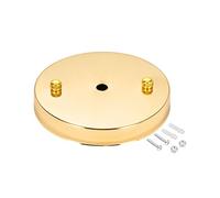 sourcing map Retro Light Canopy Kit Pendant Lighting Ceiling Plate 120mm 4.7Inch Gold
