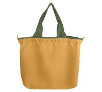 sourcing map Reusable Grocery Bags, 1Pcs 21" x 16" Washable Shopping Totes Fit in Pocket, Foldable Drawstring Lightweight Grocery Bag for Shopping, Camping and Traveling (Yellow)