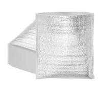 sourcing map Reusable Thermal Insulation Bags,11.8x9.8 Inch Thermal Box Liners Insulation Aluminum Foil Pearl Cotton Bag for Books,Food,Cosmetics, Pack of 25