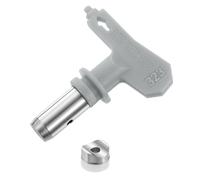 sourcing map Reversible Spray Tips for Airless Sprayer 323 Paint Spray Nozzle Tips Sprayer Machine Parts for Home Garden Building Fences, Gray