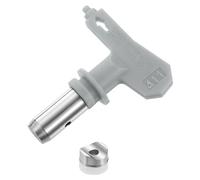 sourcing map Reversible Spray Tips for Airless Sprayer 411 Paint Spray Nozzle Tips Sprayer Machine Parts for Home Garden Building Fences, Gray
