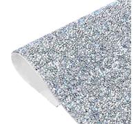 sourcing map Rhinestone Sheets, Bling Crystal Glitter Rhinestone Gem Sticker 15.7"x9.4" Self Adhesive for DIY Crafts Car Wedding Birthday Party Decoration(Multicolor)