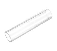 sourcing map Rigid Round Clear Tubing 29mm(1 1/8") ID x 35mm(1 3/8") OD x 0.5Ft(150mm) Length Plastic Tube