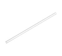 sourcing map Rigid Round Clear Tubing 3mm(1/8") ID x 5mm(3/16") OD x 0.5Ft(150mm) Length Plastic Tube