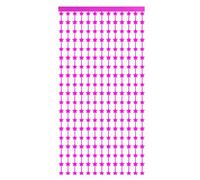 sourcing map Rose Red Stars Backdrop, Rose Red Curtains 3.3x6.6ft Glitter Star Twinkle Decor Foil Fringe Garland Banner Decorations for New Year Birthday Party Wedding Celebration