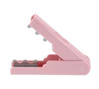sourcing map Rose Thorn Stripper Tool 5.51" Metal Flower Thorn Leaf Remover Flower Stem and Leaf Stripping for Gardening Home Florist Arrangement, Pink
