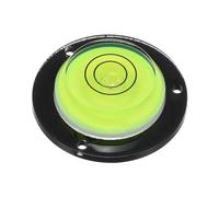 sourcing map Round Bubble Level 43x12mm Mini Circular Bullseye Spirit Levels for Leveling Camera Tripod Telescope Workshop Turntable Pictures Frame, Green