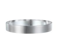 sourcing map Round Cake Ring 5.12 x 1 Inch Seamless Stainless Steel Pastry Mousse Dessert Ring Mirror Coating for Baking Cooking English Muffins Crumpet Making Tool