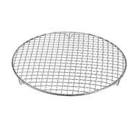 sourcing map Round Cooking Rack 11.6-inch 201 Stainless Steel Cross Wire Barbecue Grill Net with 20mm Legs for Cooking Baking Steaming BBQ