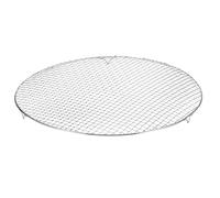 sourcing map Round Cooking Rack 19-inch Stainless Steel Cross Wire Barbecue Grill Net with 20mm Legs for Cooking Baking Steaming BBQ